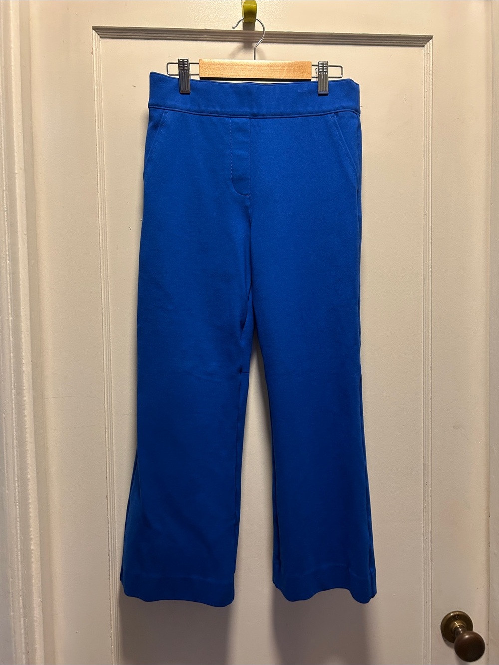 SPANX Royal Blue Pull-On Wide Leg Pants